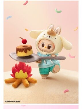 (NEW IN BOX) The Monsters x Hello Kitty and Friends Box - Pompompurin